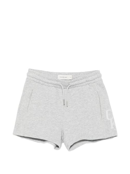 Shorts bambina Calvin Klein grigi Calvin Klein Kids | LVCKSJC24GP4A